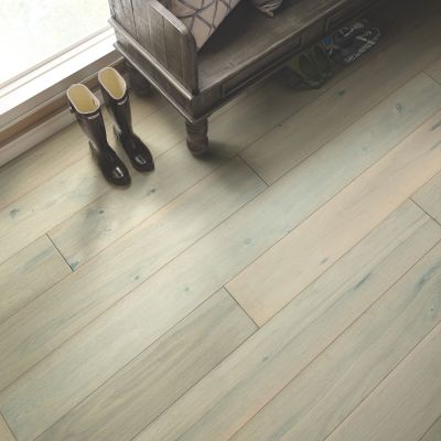 hardwood floors in a Colorado entryway