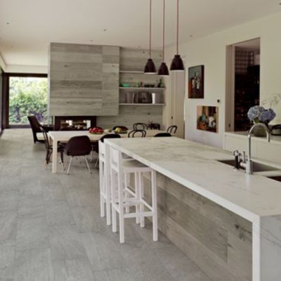 tile floors in an open colorado springs kitchen