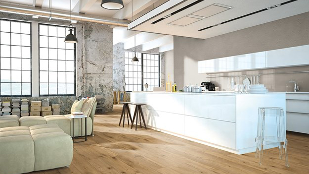 laminate flooring in kitchen